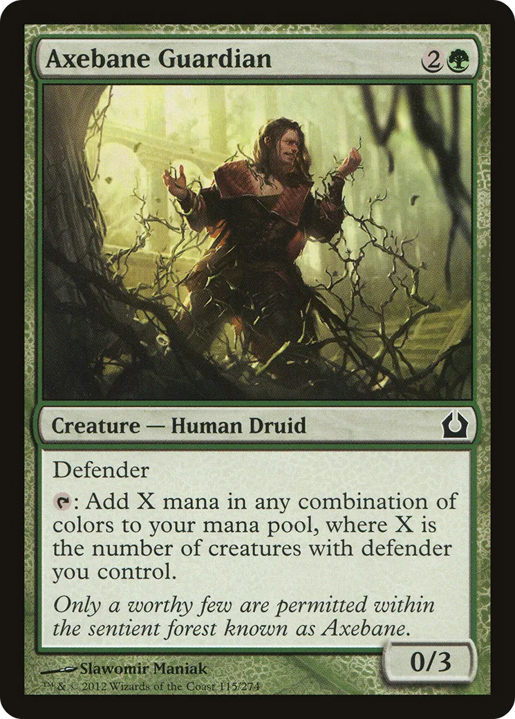 Vigile de Fléaudhache — Return to Ravnica — Magic: The Gathering