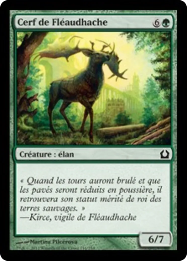 Cerf de Fléaudhache — Return to Ravnica — Magic: The Gathering