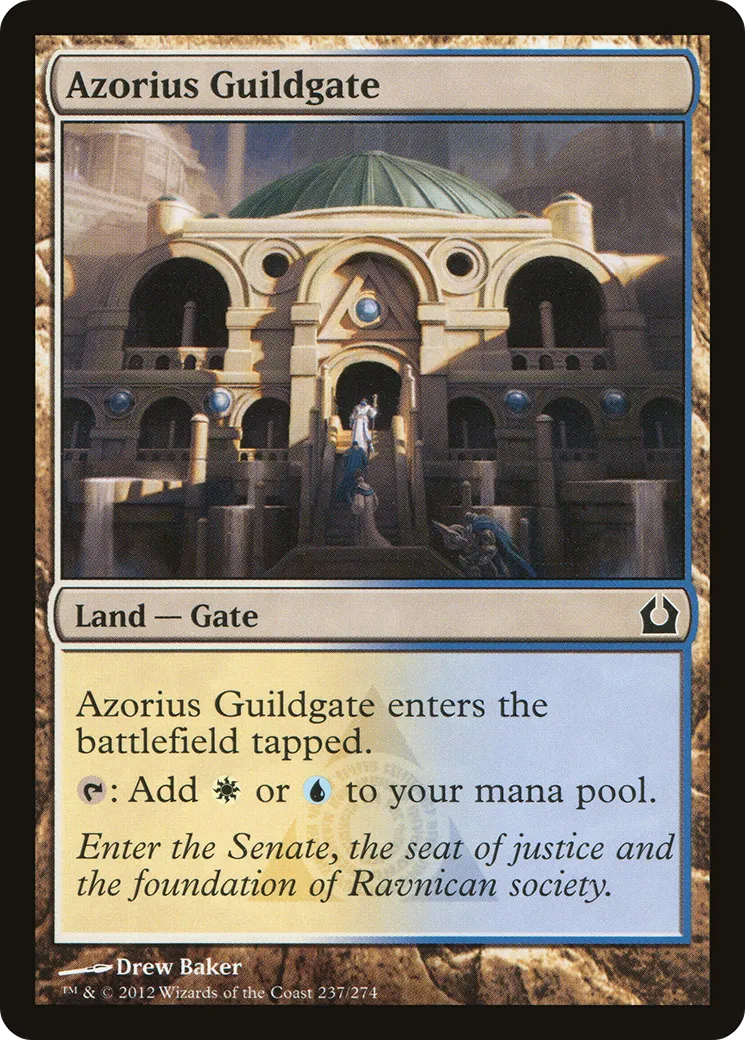 Porte de la guilde d'Azorius — Return to Ravnica — Magic: The Gathering