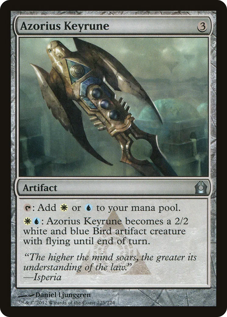 Azorius Keyrune — Return to Ravnica — Magic: The Gathering