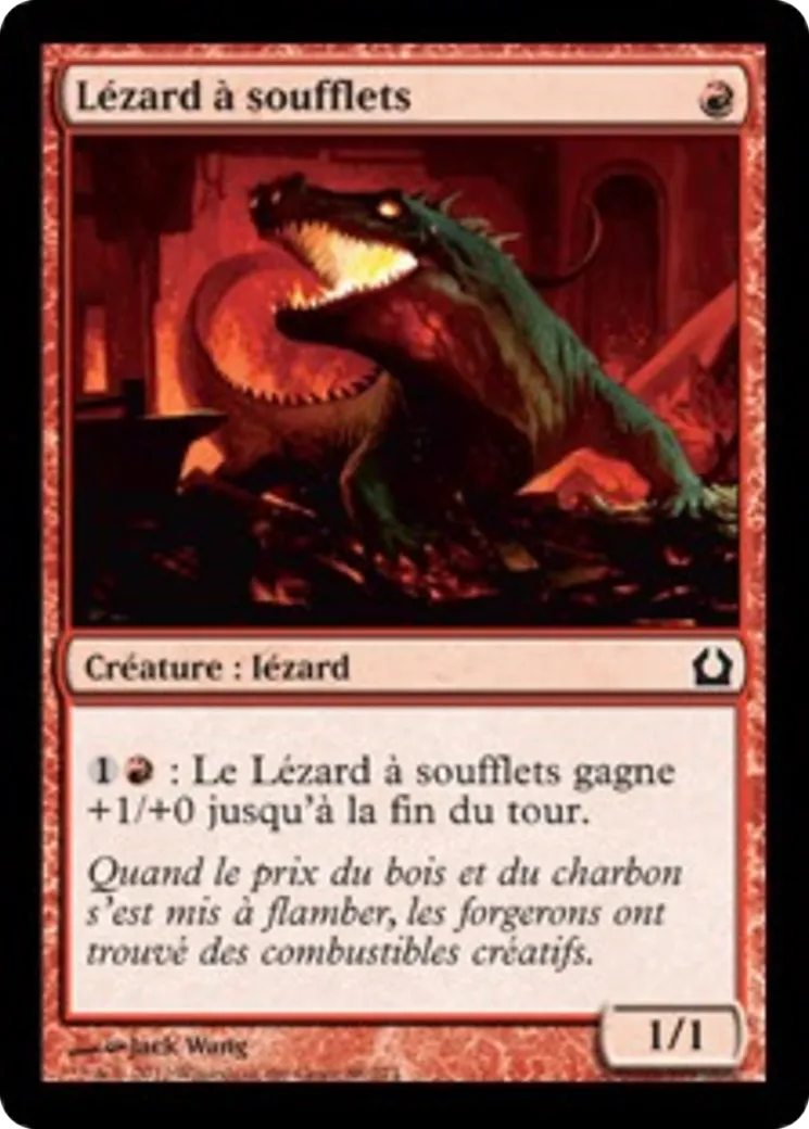 Lézard à soufflets — Return to Ravnica — Magic: The Gathering