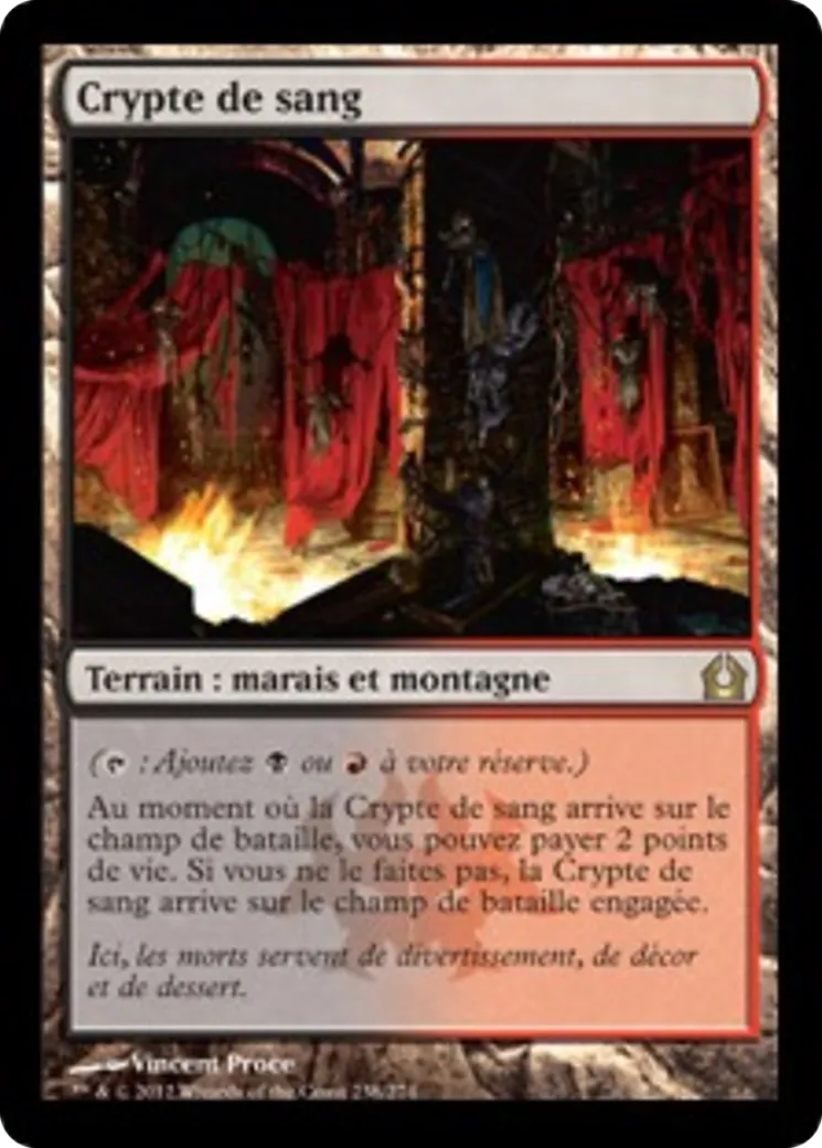 Crypte de sang — Return to Ravnica — Magic: The Gathering