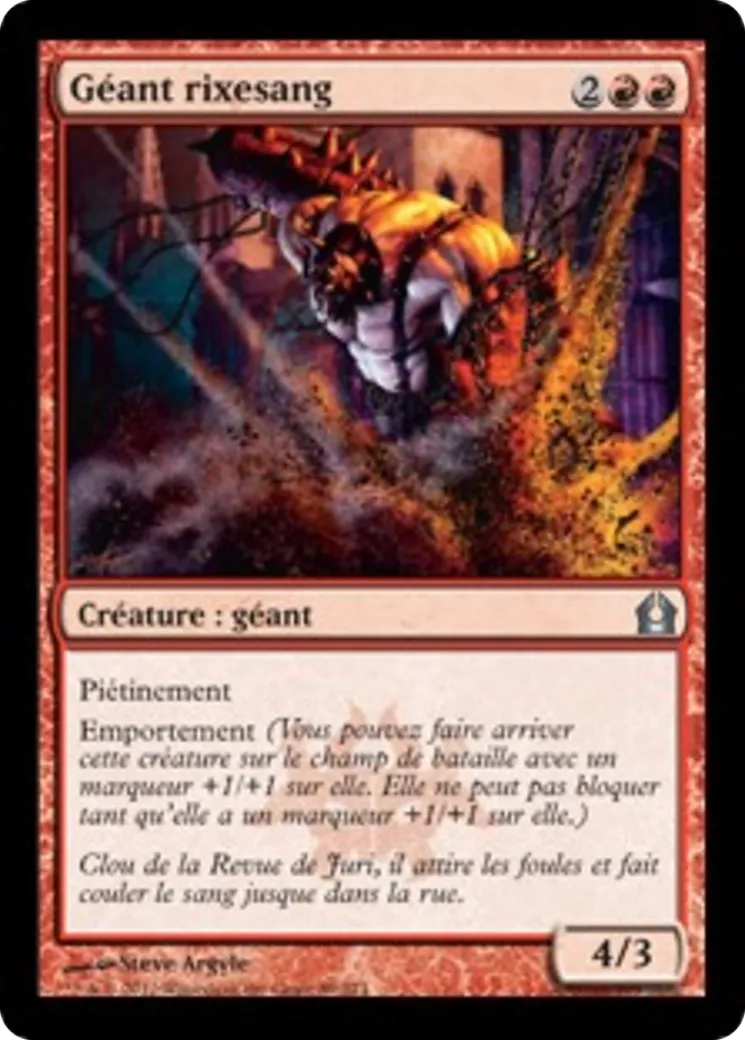 Géant rixesang — Return to Ravnica — Magic: The Gathering