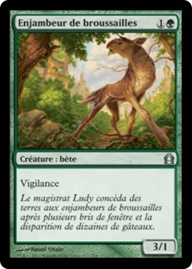 Enjambeur de broussailles — Return to Ravnica — Magic: The Gathering