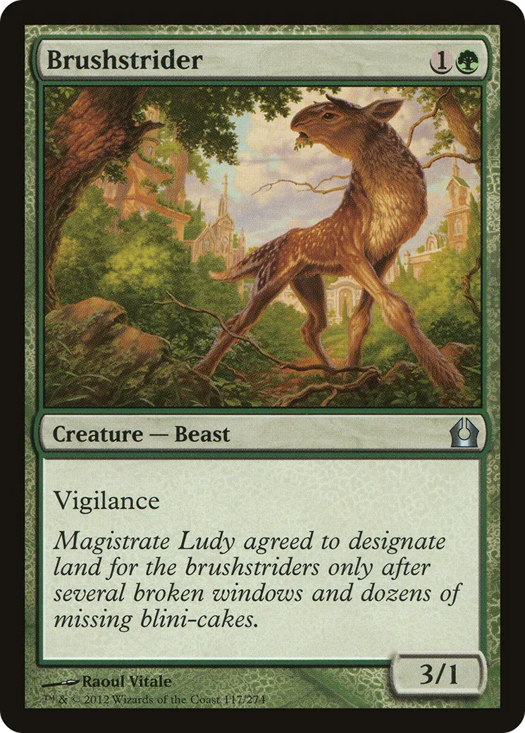 Brushstrider — Return to Ravnica — Magic: The Gathering