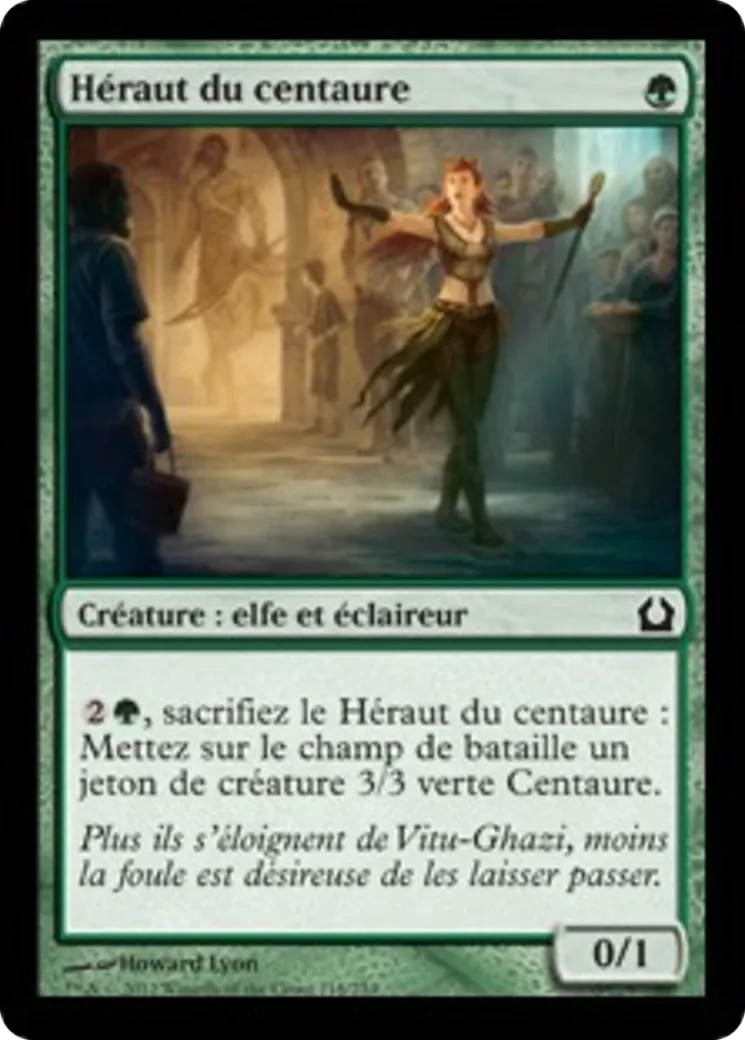 Héraut du centaure — Return to Ravnica — Magic: The Gathering