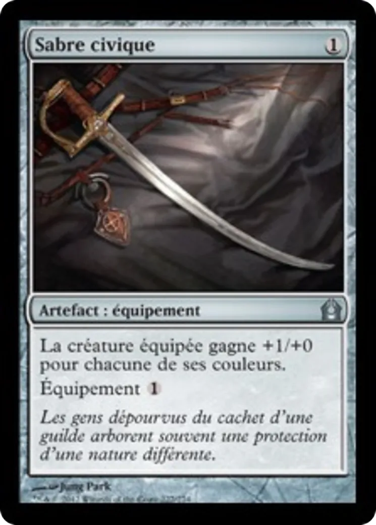 Sabre civique — Return to Ravnica — Magic: The Gathering