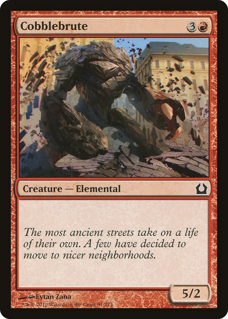 Brute de pavés — Return to Ravnica — Magic: The Gathering