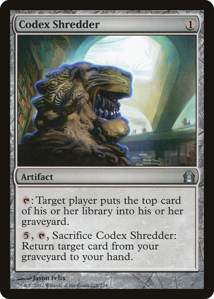 Destructeur de codex — Return to Ravnica — Magic: The Gathering