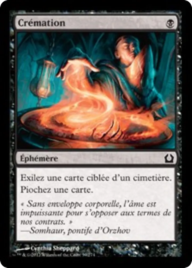 Crémation — Return to Ravnica — Magic: The Gathering