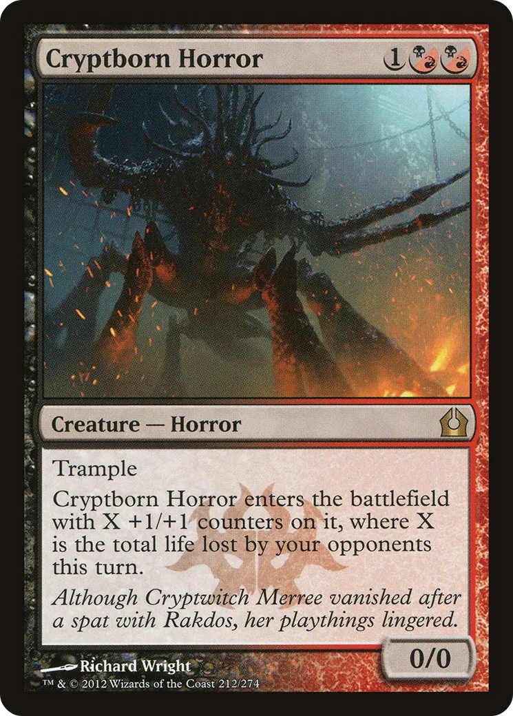 Cryptborn Horror — Return to Ravnica — Magic: The Gathering