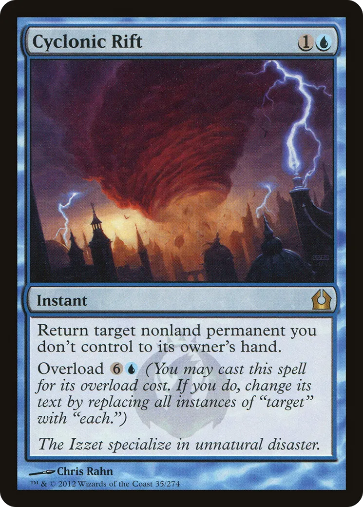 Cyclonic Rift — Return to Ravnica — Magic: The Gathering