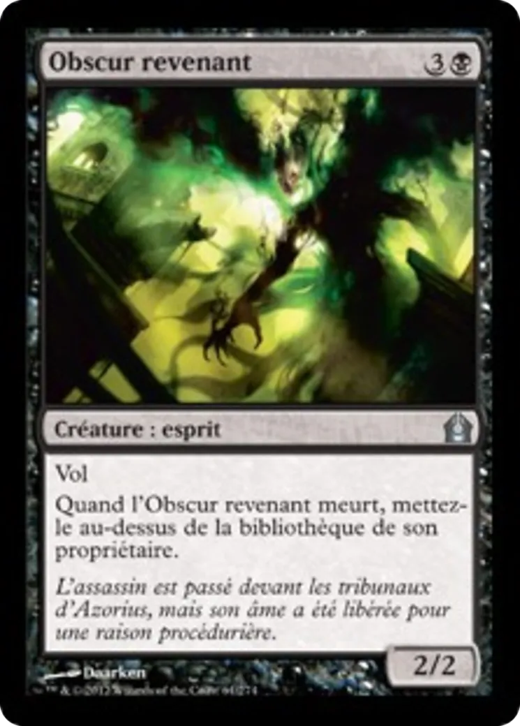 Obscur revenant — Return to Ravnica — Magic: The Gathering