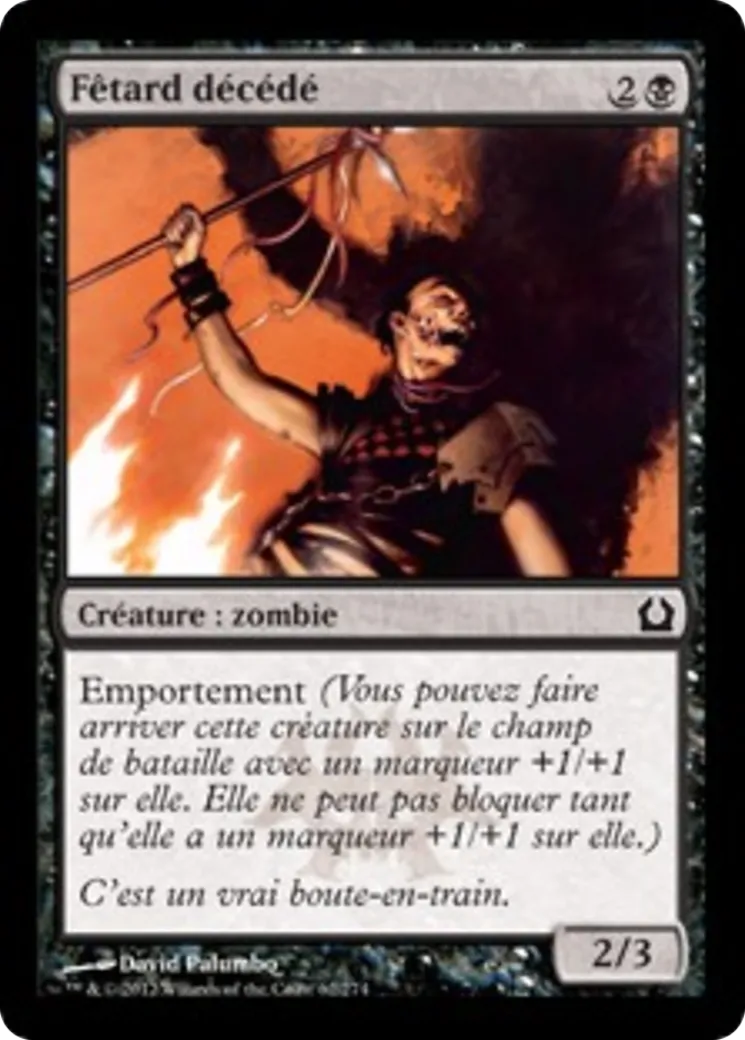 Fêtard décédé — Return to Ravnica — Magic: The Gathering