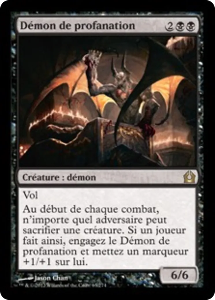 Démon de profanation — Return to Ravnica — Magic: The Gathering