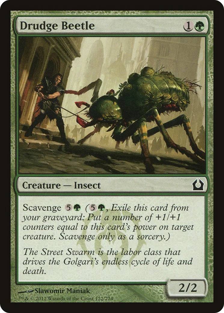Scarabée servile — Return to Ravnica — Magic: The Gathering