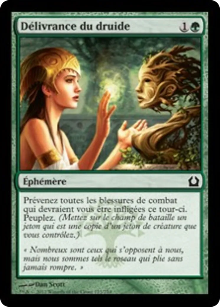 Délivrance du druide — Return to Ravnica — Magic: The Gathering