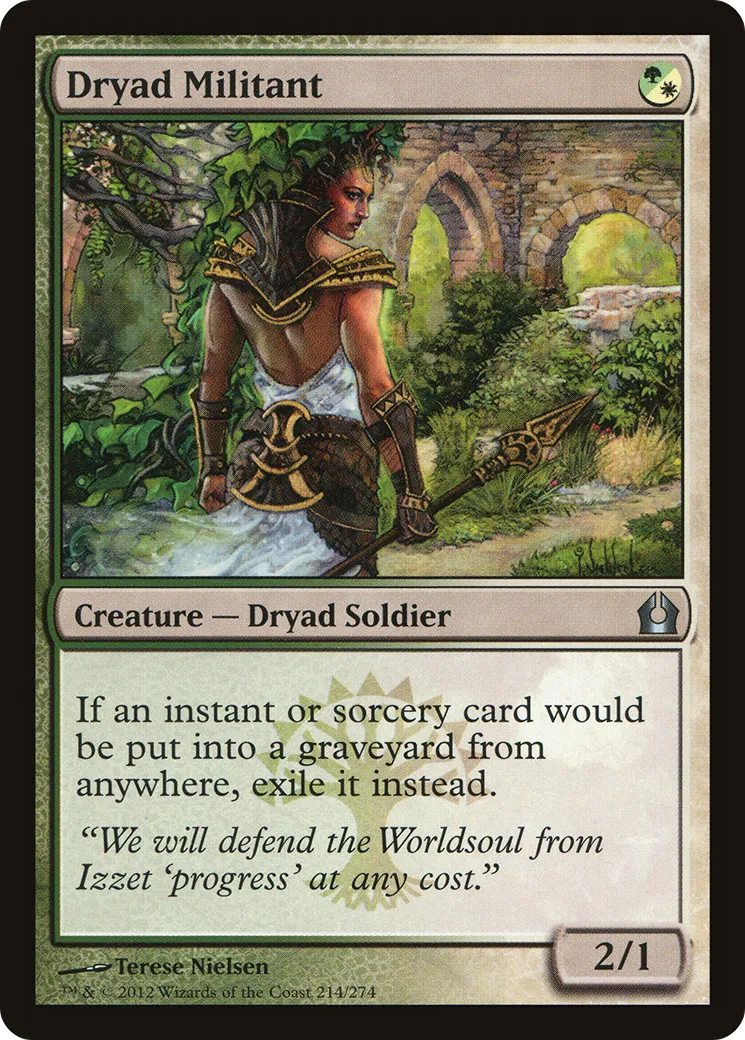 Dryad Militant — Return to Ravnica — Magic: The Gathering