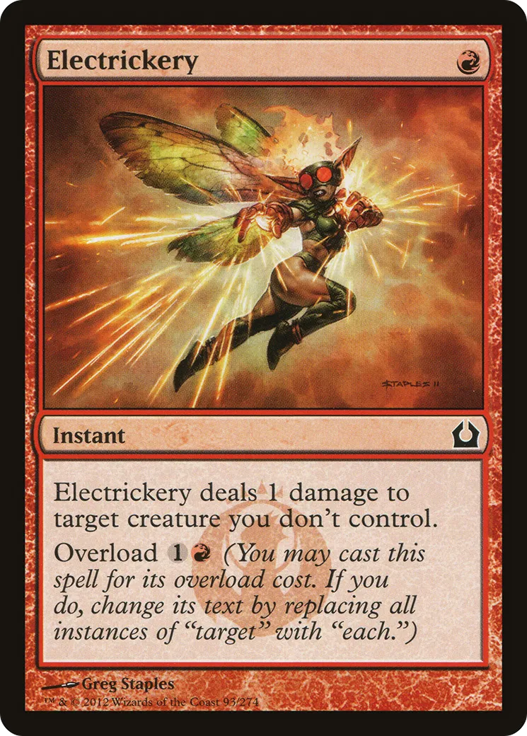 Electrickery — Return to Ravnica — Magic: The Gathering