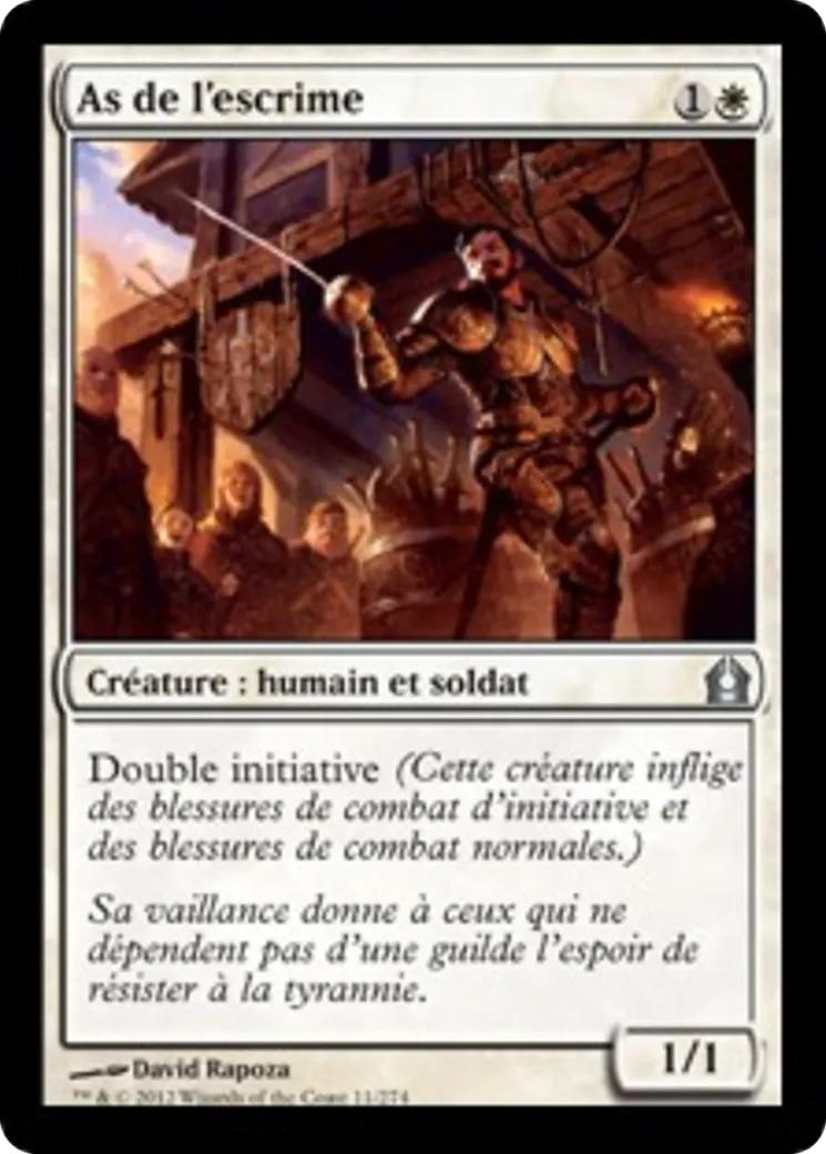 As de l'escrime — Return to Ravnica — Magic: The Gathering