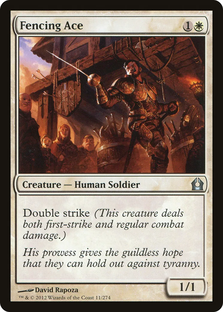 Fencing Ace — Return to Ravnica — Magic: The Gathering