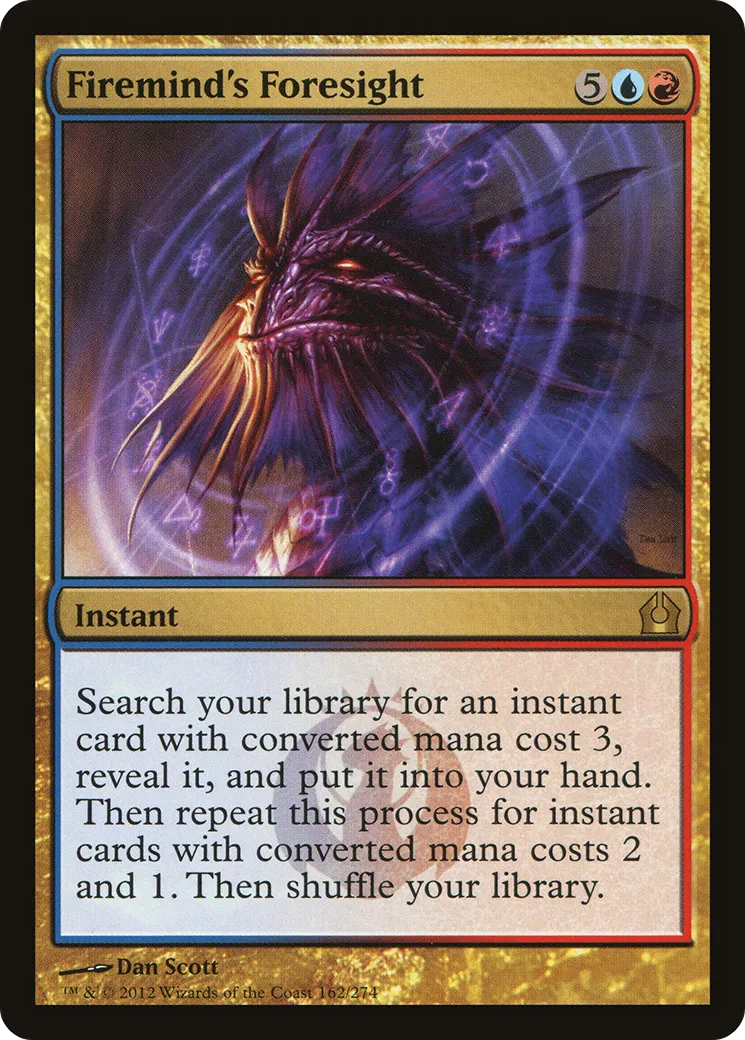 Firemind's Foresight — Return to Ravnica — Magic: The Gathering