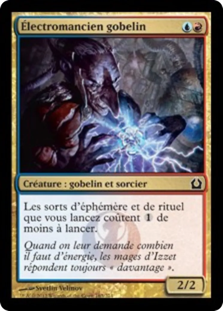 Électromancien gobelin — Return to Ravnica — Magic: The Gathering