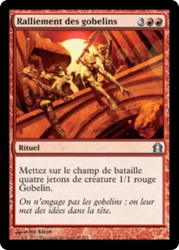 Ralliement des gobelins — Return to Ravnica — Magic: The Gathering