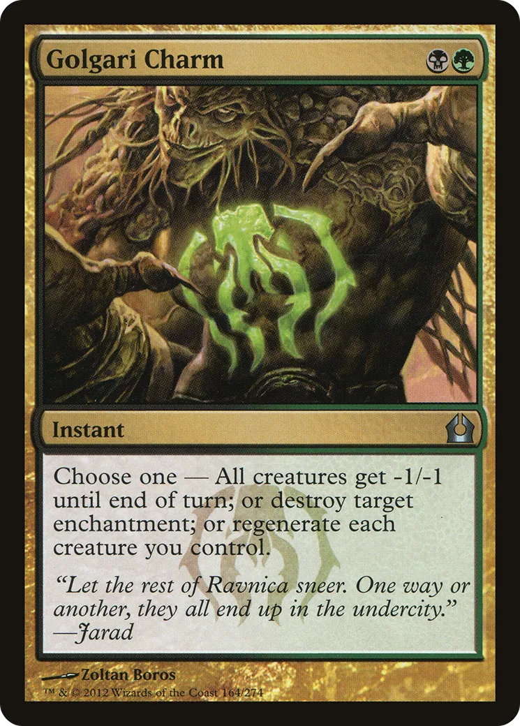 Golgari Charm — Return to Ravnica — Magic: The Gathering