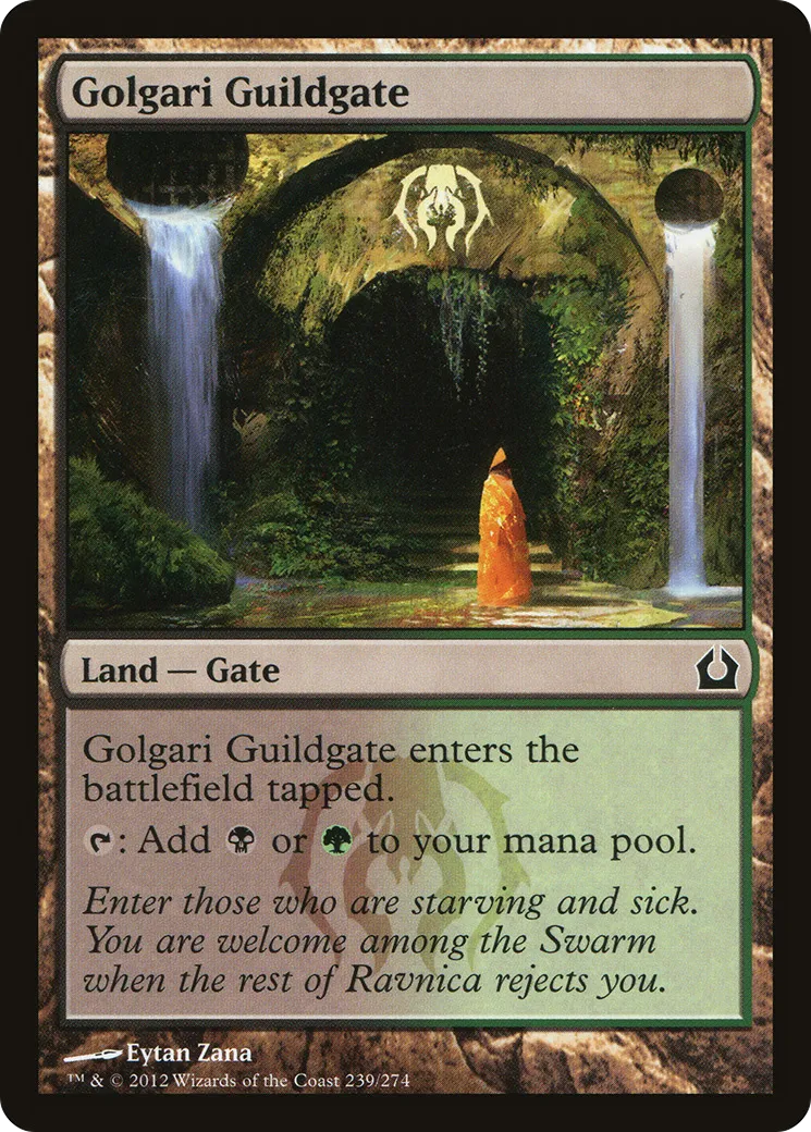 Porte de la guilde de Golgari — Return to Ravnica — Magic: The Gathering