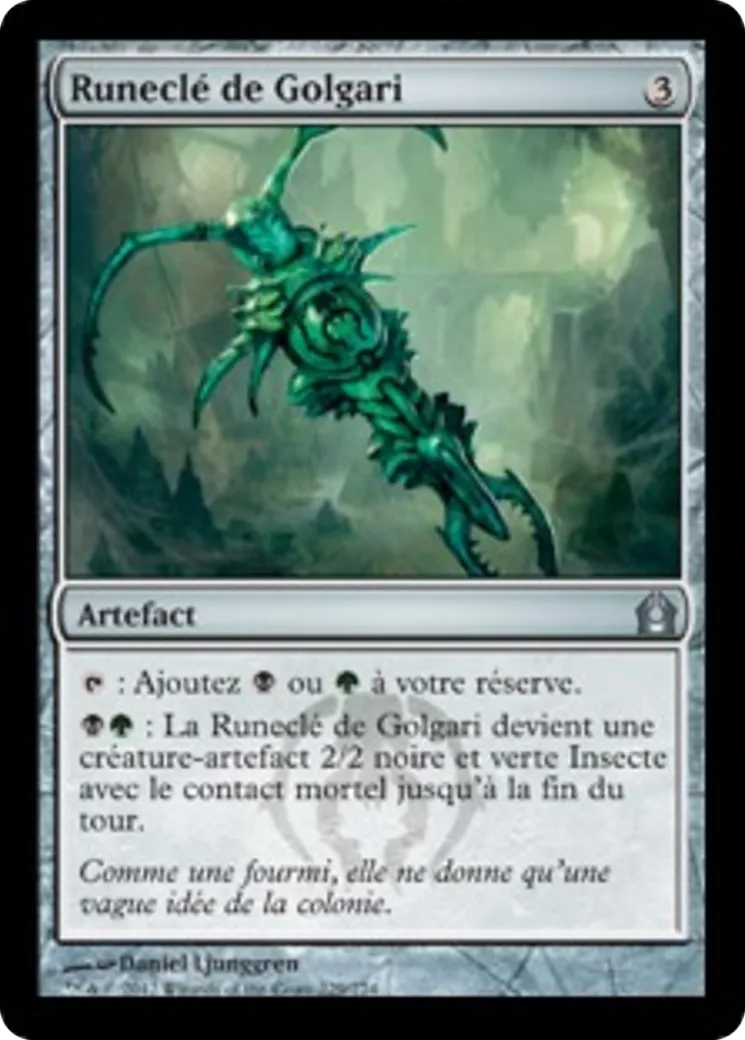 Runeclé de Golgari — Return to Ravnica — Magic: The Gathering