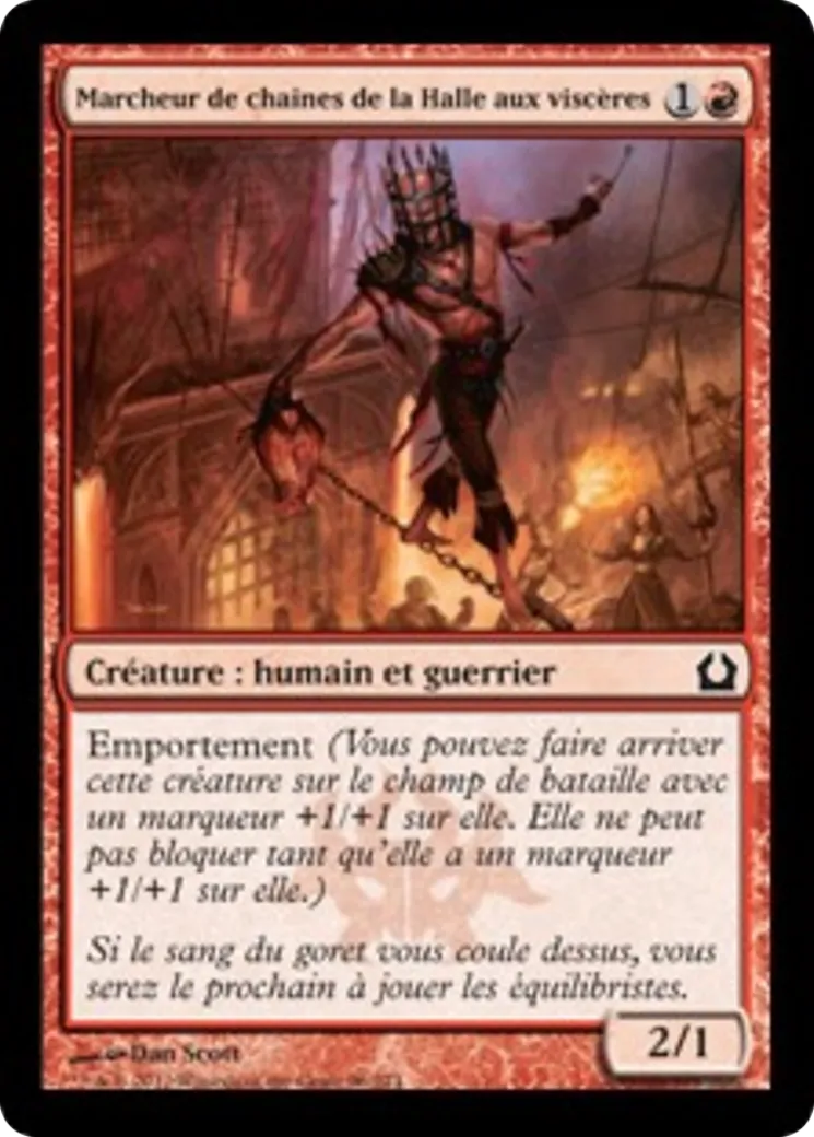 Marcheur de chaînes de la Halle aux viscères — Return to Ravnica — Magic: The Gathering