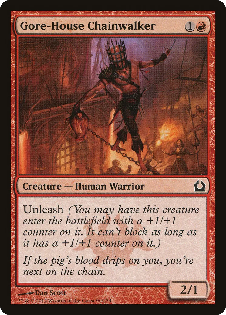 Marcheur de chaînes de la Halle aux viscères — Return to Ravnica — Magic: The Gathering