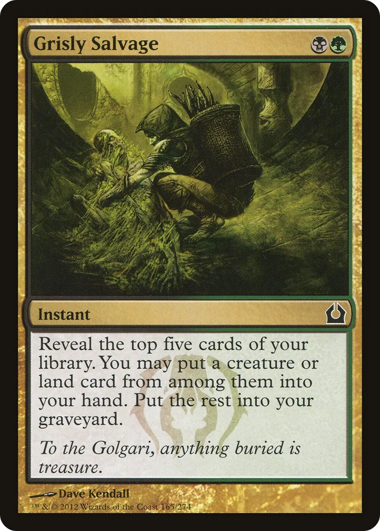Grisly Salvage — Return to Ravnica — Magic: The Gathering
