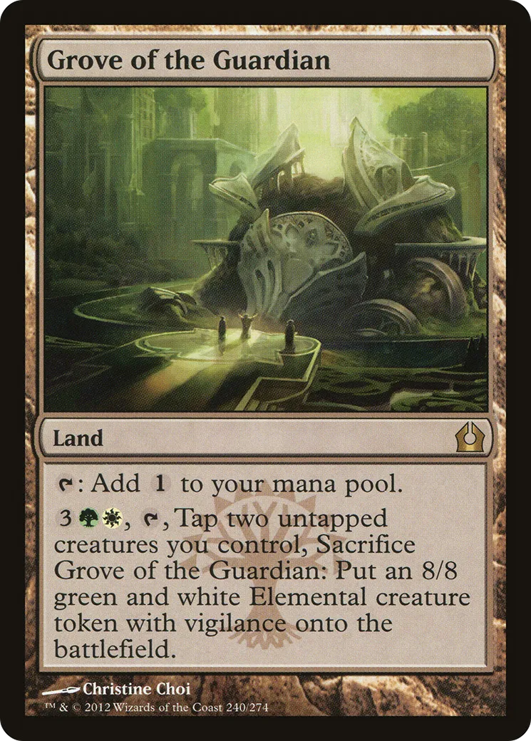 Grove of the Guardian — Return to Ravnica — Magic: The Gathering