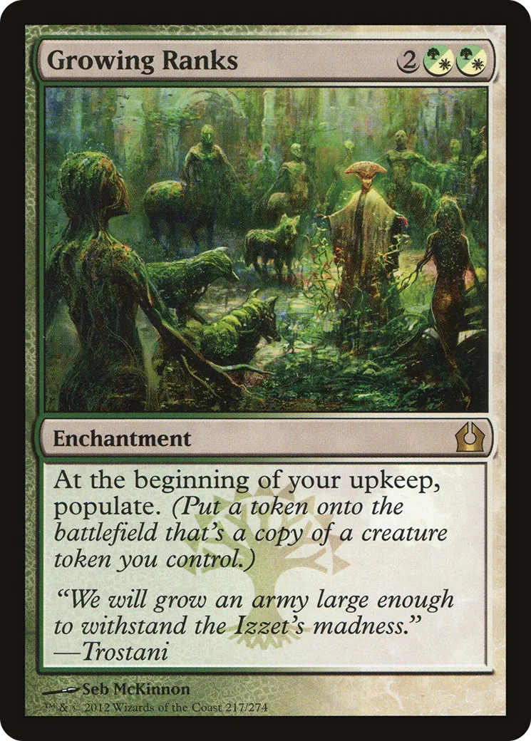 Growing Ranks — Return to Ravnica — Magic: The Gathering