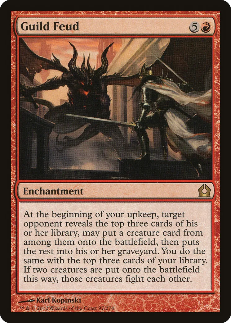 Lutte entre guildes — Return to Ravnica — Magic: The Gathering