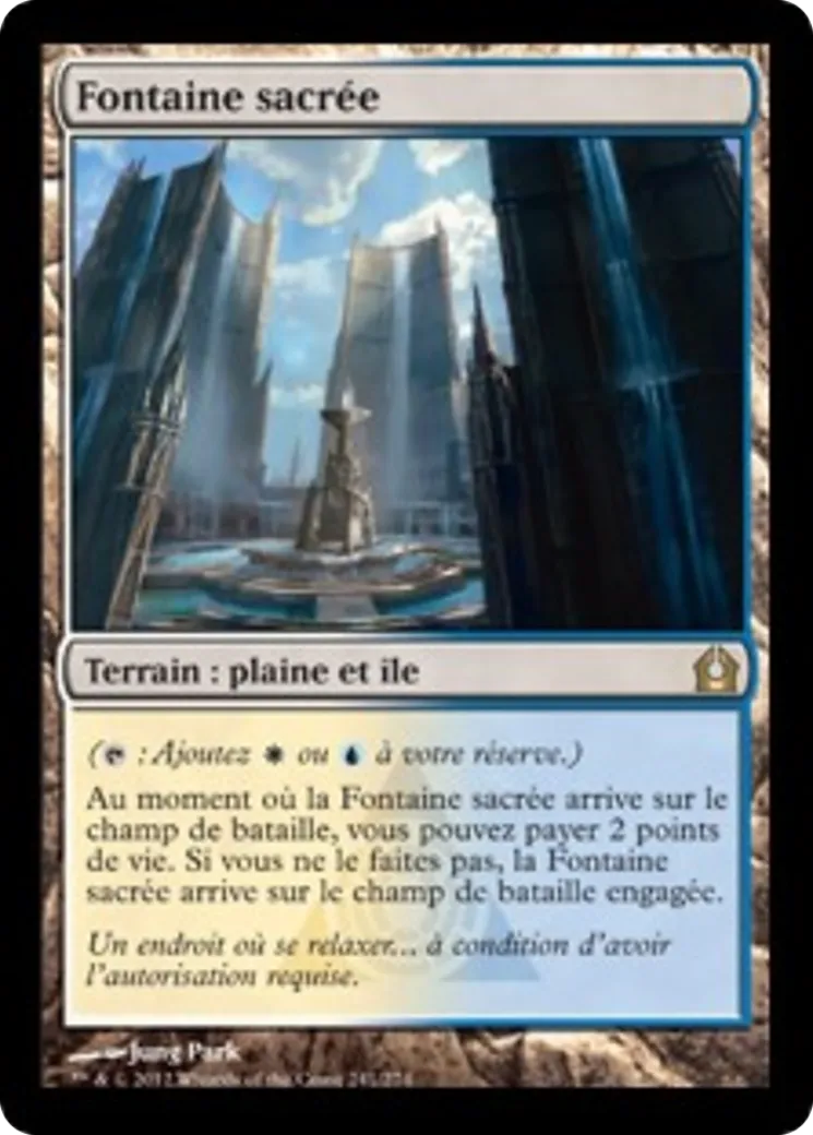 Fontaine sacrée — Return to Ravnica — Magic: The Gathering
