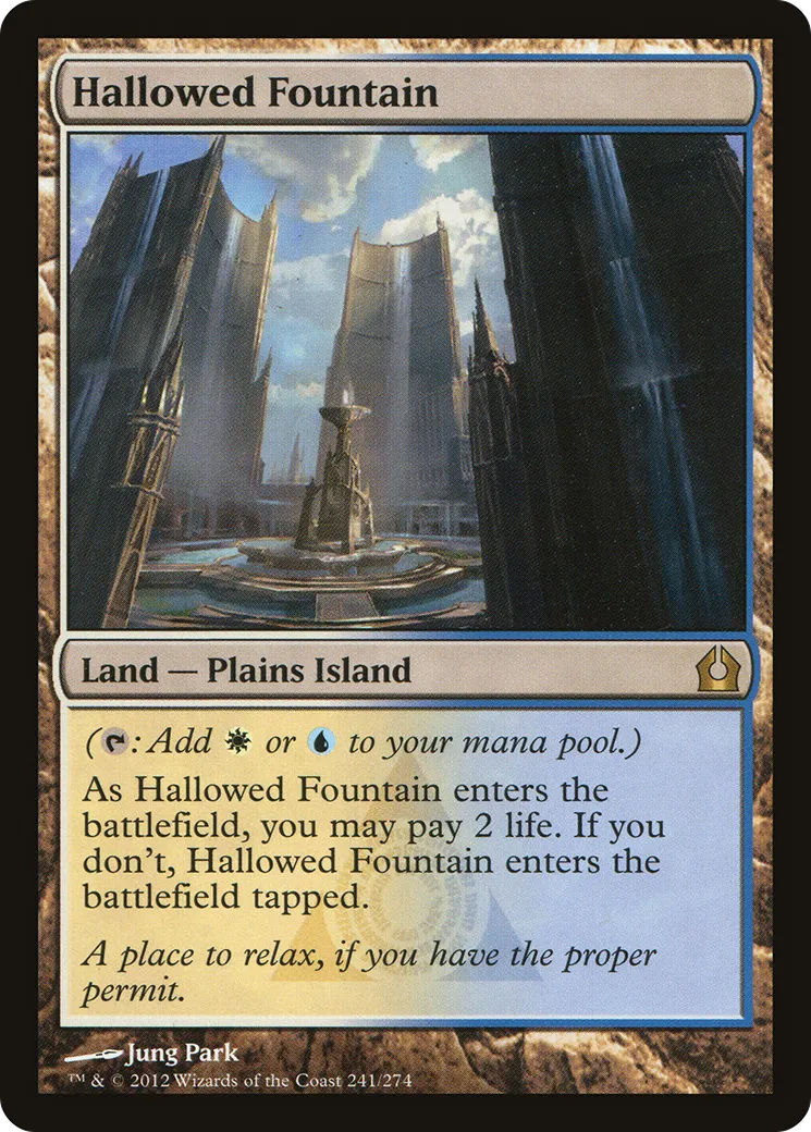 Hallowed Fountain — Return to Ravnica — Magic: The Gathering