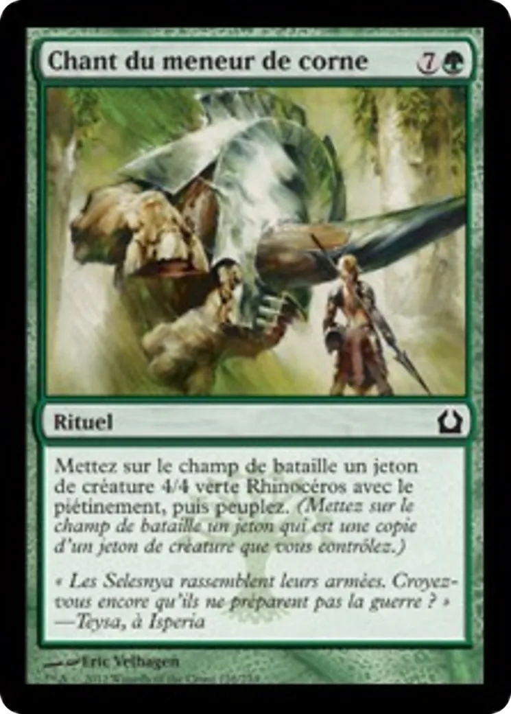 Chant du meneur de corne — Return to Ravnica — Magic: The Gathering
