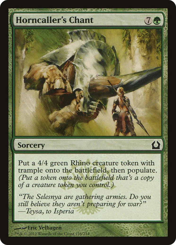 Horncaller's Chant — Return to Ravnica — Magic: The Gathering