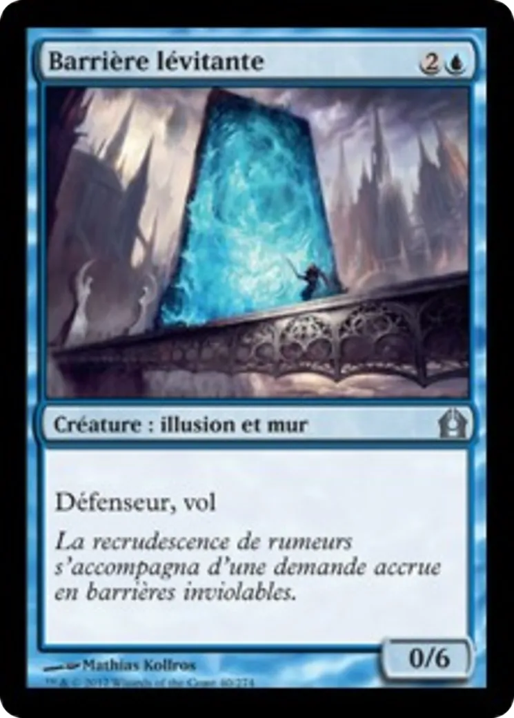 Barrière lévitante — Return to Ravnica — Magic: The Gathering