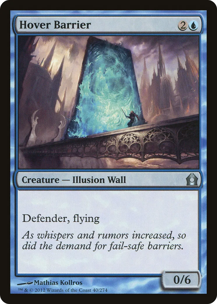 Barrière lévitante — Return to Ravnica — Magic: The Gathering