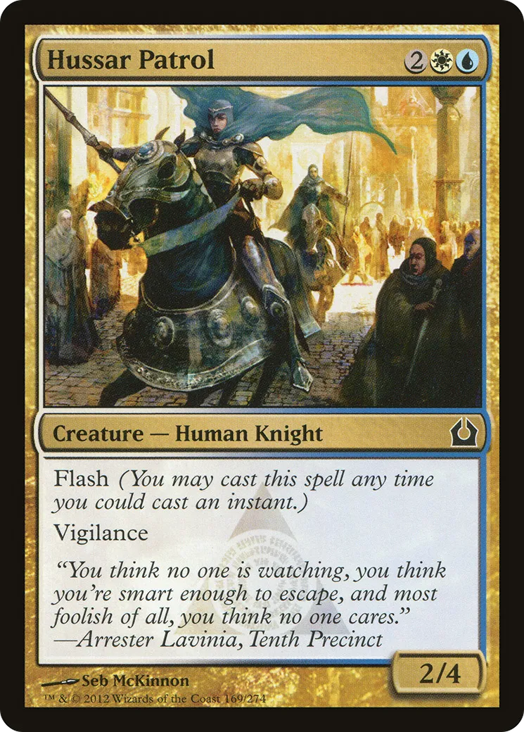 Patrouille de hussards — Return to Ravnica — Magic: The Gathering