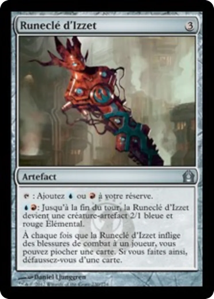 Runeclé d'Izzet — Return to Ravnica — Magic: The Gathering
