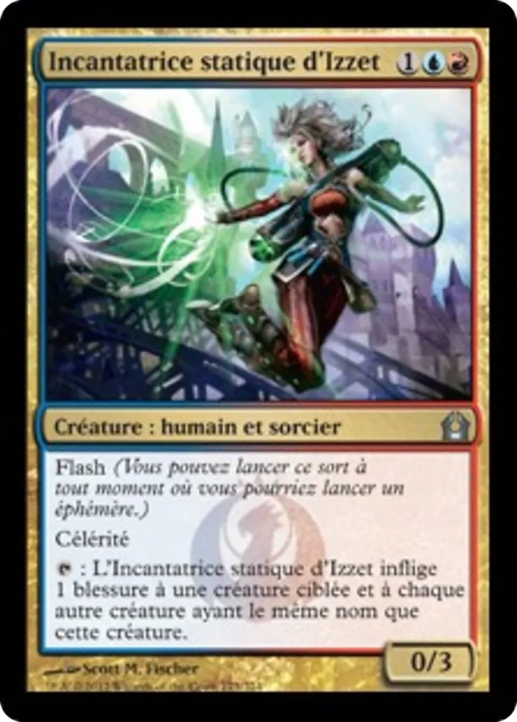 Incantatrice statique d'Izzet — Return to Ravnica — Magic: The Gathering