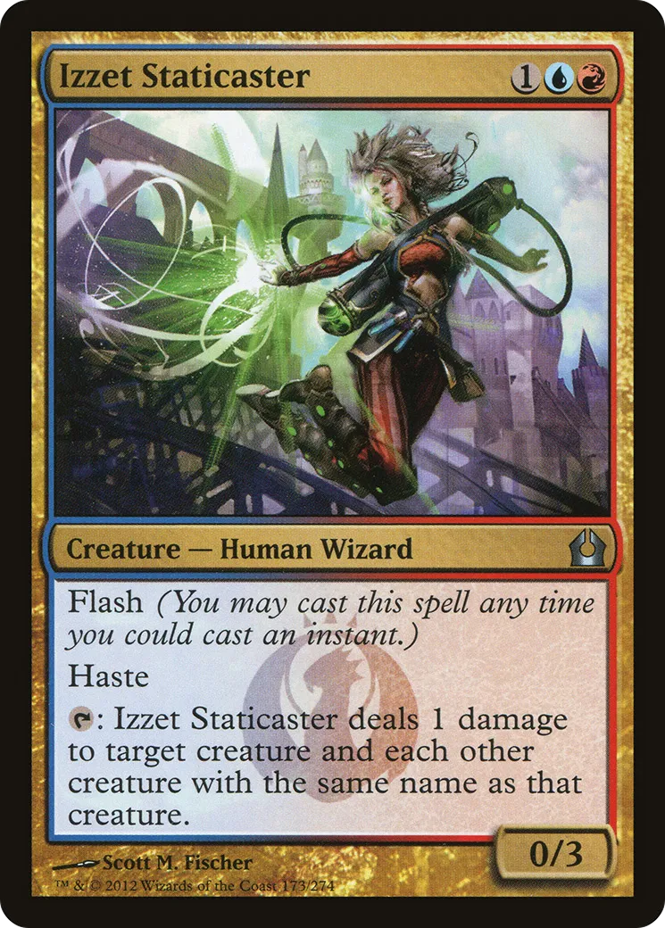 Incantatrice statique d'Izzet — Return to Ravnica — Magic: The Gathering