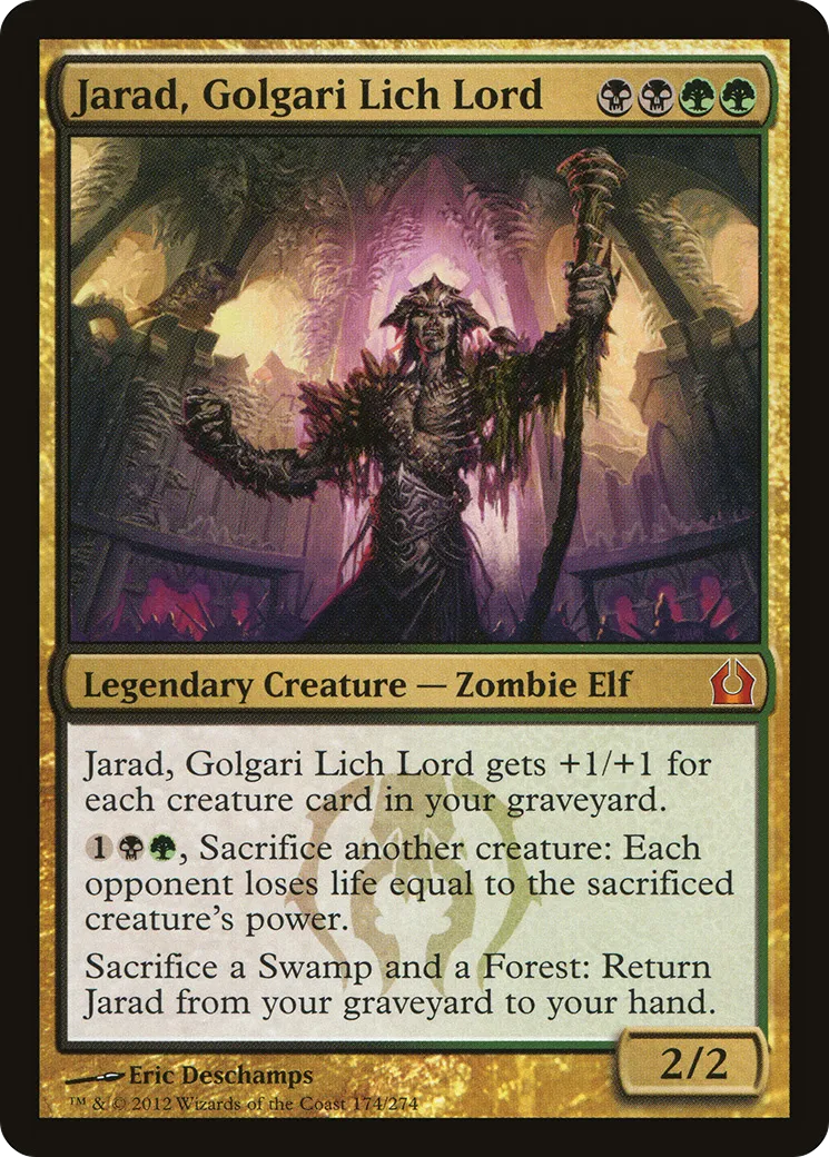 Jarad, Golgari Lich Lord — Return to Ravnica — Magic: The Gathering