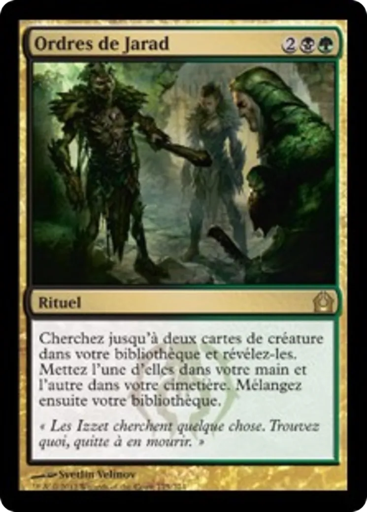 Ordres de Jarad — Return to Ravnica — Magic: The Gathering