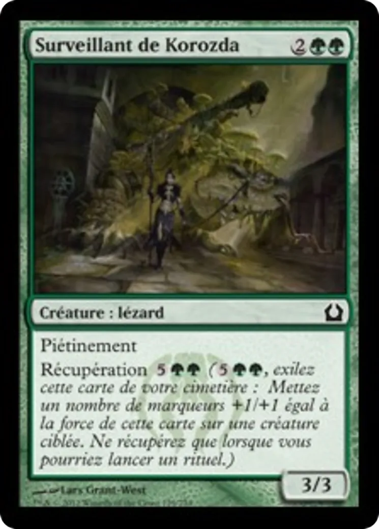 Surveillant de Korozda — Return to Ravnica — Magic: The Gathering